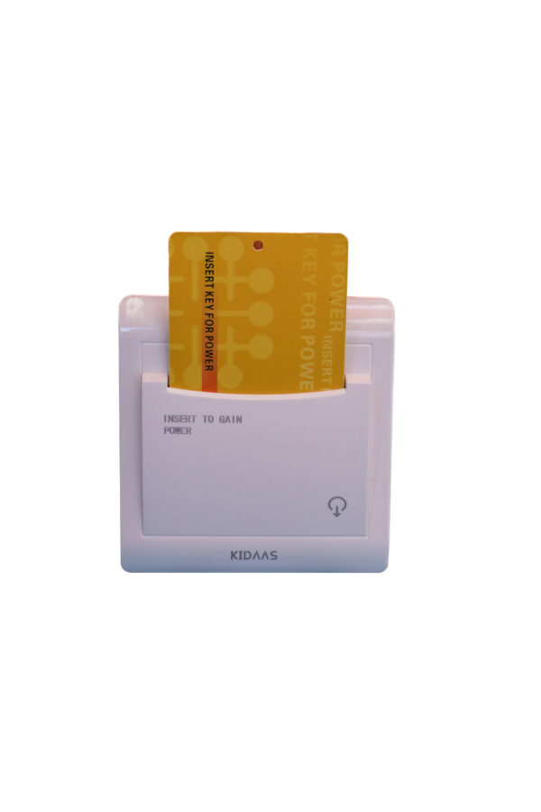 Kidaas Hotel Power Saving Switch White