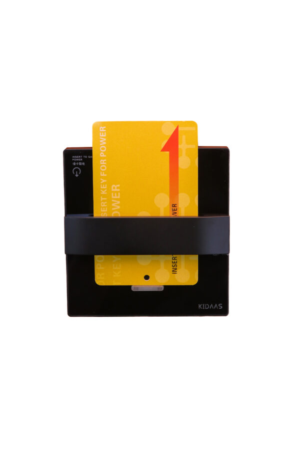 Kidaas Hotel Power Saving Switch Black - Image 3
