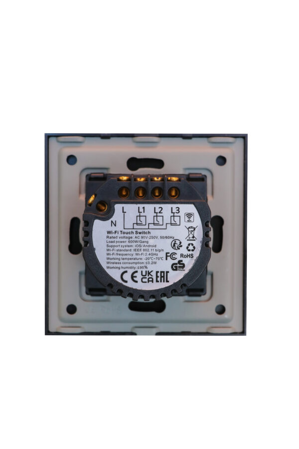 Kidaas Smart Switch 2 Gen Black (3Y Warranty) - Image 2