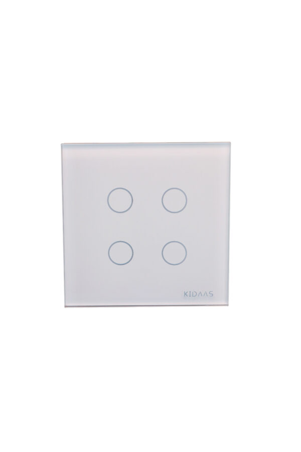 Kidaas Smart Switch 4 Gen White (3Y Warranty)