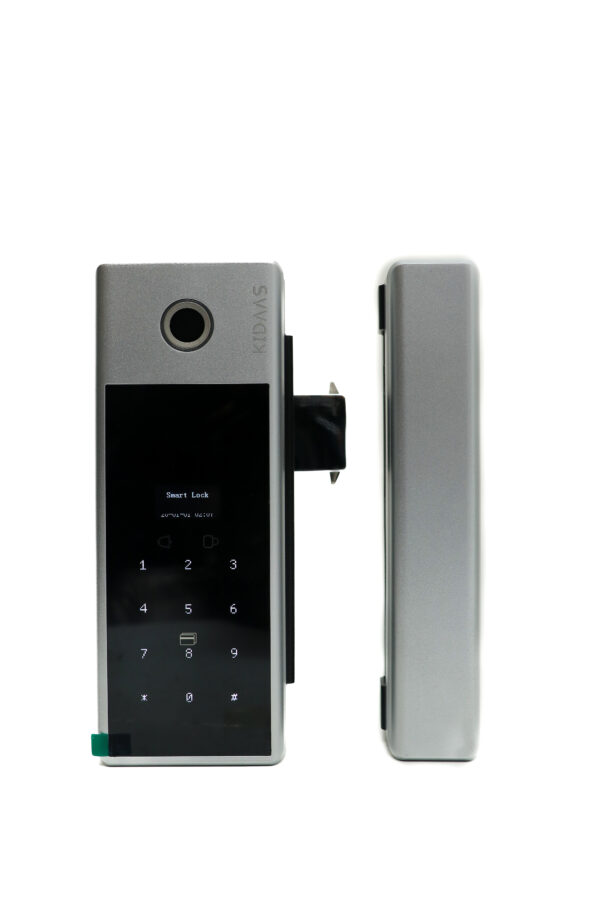 Kidaas Smart Glass Lock Tuya Silver (3Y Warranty)