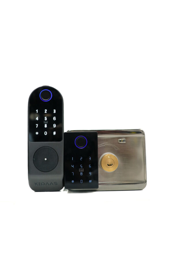 Kidaas Smart Electric Gate Lock Dual Fingerprint (3 Years Warranty)